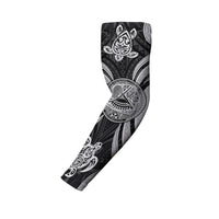 American Samoa Arm Sleeve - White Tentacle - Polynesian Pride