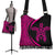 Hawaii Turtle Polynesian Crossbody Boho Handbag-Circle Style Pink Crossbody Boho Handbag One Size Black - Polynesian Pride