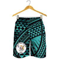 Niue Men's Short - Tribal Seamless Pattern - Polynesian Pride