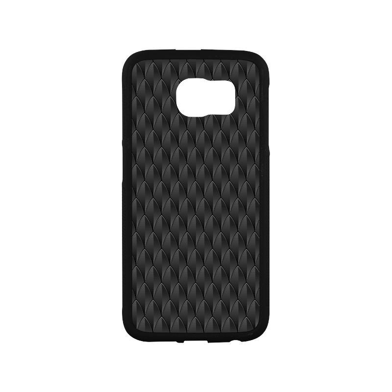 Polynesian 06 Rubber Phone Case One Size Samsung Galaxy S6 Black - White - Polynesian Pride