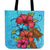 Hibiscus Flower Soulful Tote Bag Tote Bag One Size Blue - Polynesian Pride