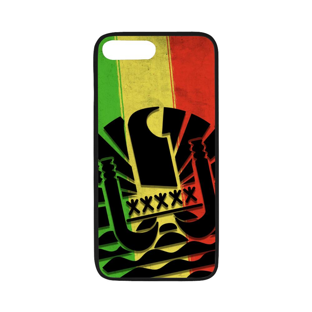 French Polynesia Reggae Phone Case One Size iPhone 7 plus (5.5") Reggae - Polynesian Pride