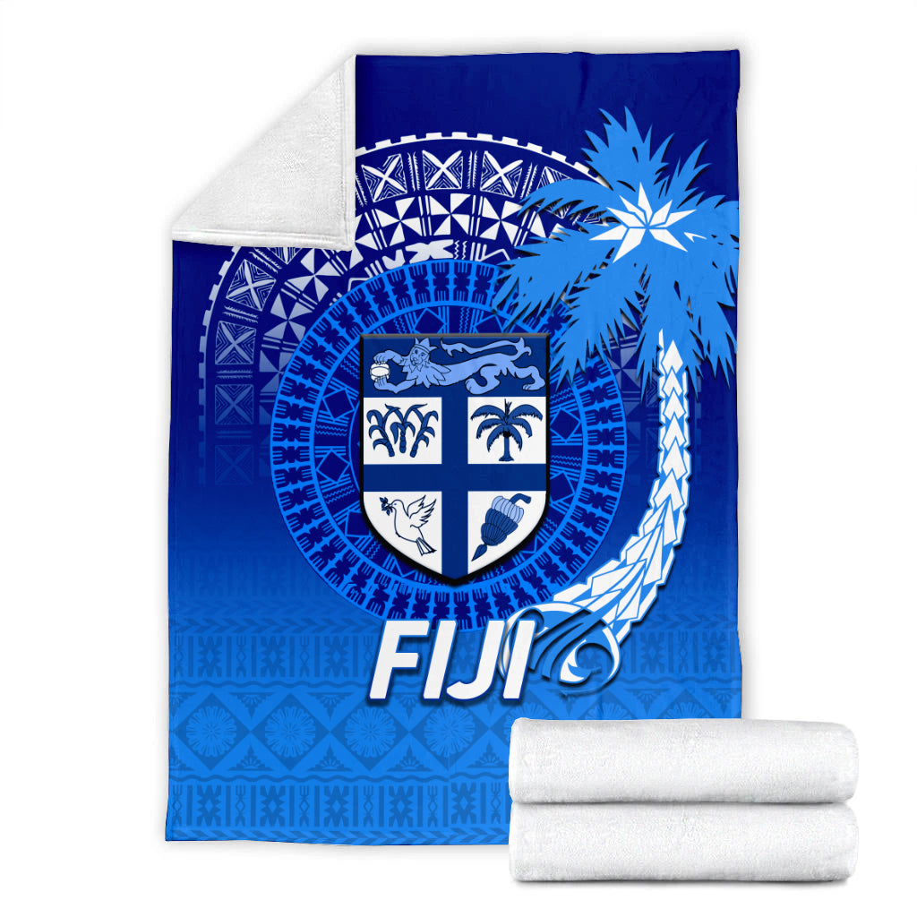 Fiji Tapa Tribal Coconut Tree Blanket - LT12 - Polynesian Pride