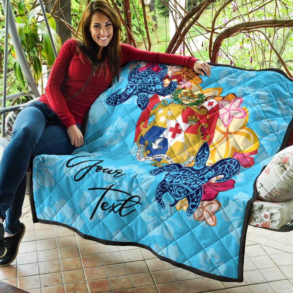 Tonga Custom Personalised Premium Quilt - Tropical Style - Polynesian Pride