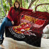 American Samoa Premium Quilt - Manulele Tausala Nuuuli (Ver 2) - Polynesian Pride