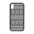 Polynesian 05 Rubber Phone Case One Size iPhone XR (6.1") Black - White - Polynesian Pride