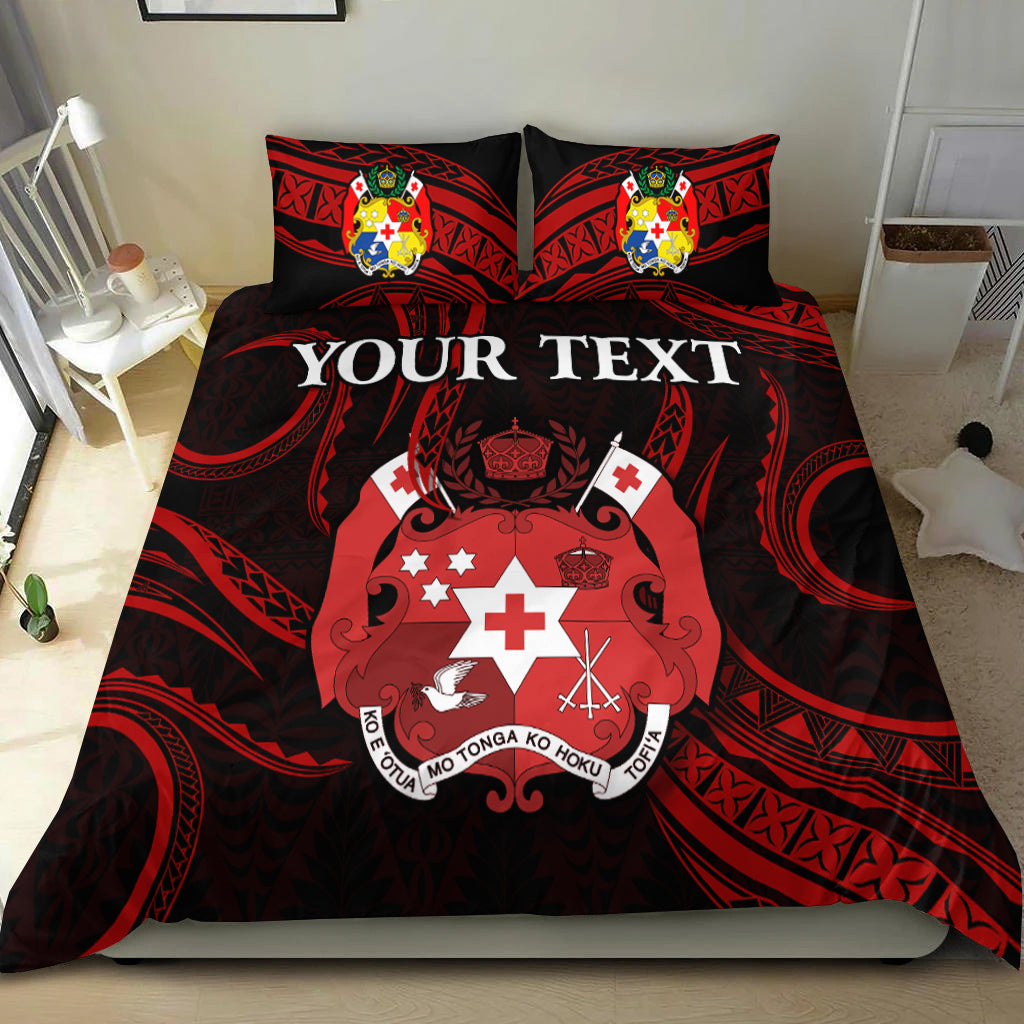 (Custom Personalised) Tonga Pattern Bedding Set Always Proud LT13 - Polynesian Pride