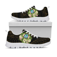 Guam Sneakers - Polynesian Gold Patterns Collection - Polynesian Pride
