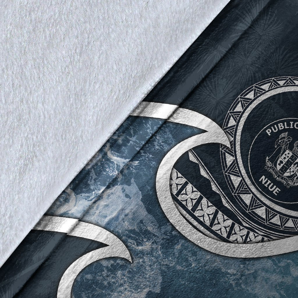 Niue Polynesian Premium Blanket - Ocean Style - Polynesian Pride