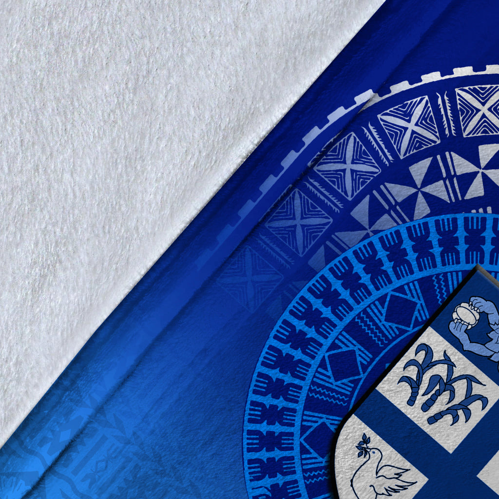 Fiji Tapa Tribal Coconut Tree Blanket - LT12 - Polynesian Pride