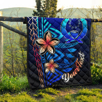Pohnpei Custom Personalised Premium Quilt - Vintage Tribal Mountain - Polynesian Pride
