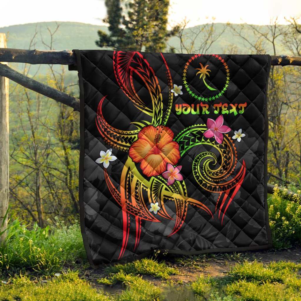 Chuuk Polynesian Personalised Premium Quilt - Legend of Chuuk (Reggae) - Polynesian Pride
