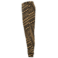 Polynesian Nation Gold Joggers - Polynesian Pride