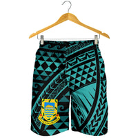 Tuvalu Men's Short - Tribal Seamless Pattern - Polynesian Pride