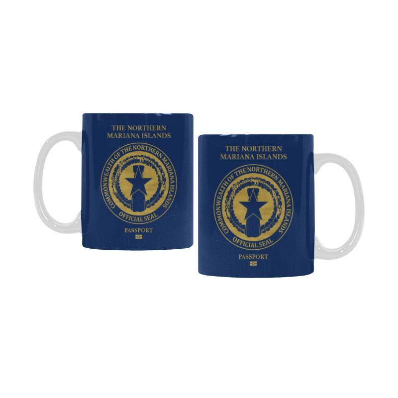 The Northern Mariana Islands Passport White Mug - Polynesian Pride