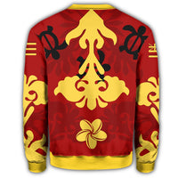 Hawaii - Hawaiian Quilt Style Sweatshirt - AH - Polynesian Pride