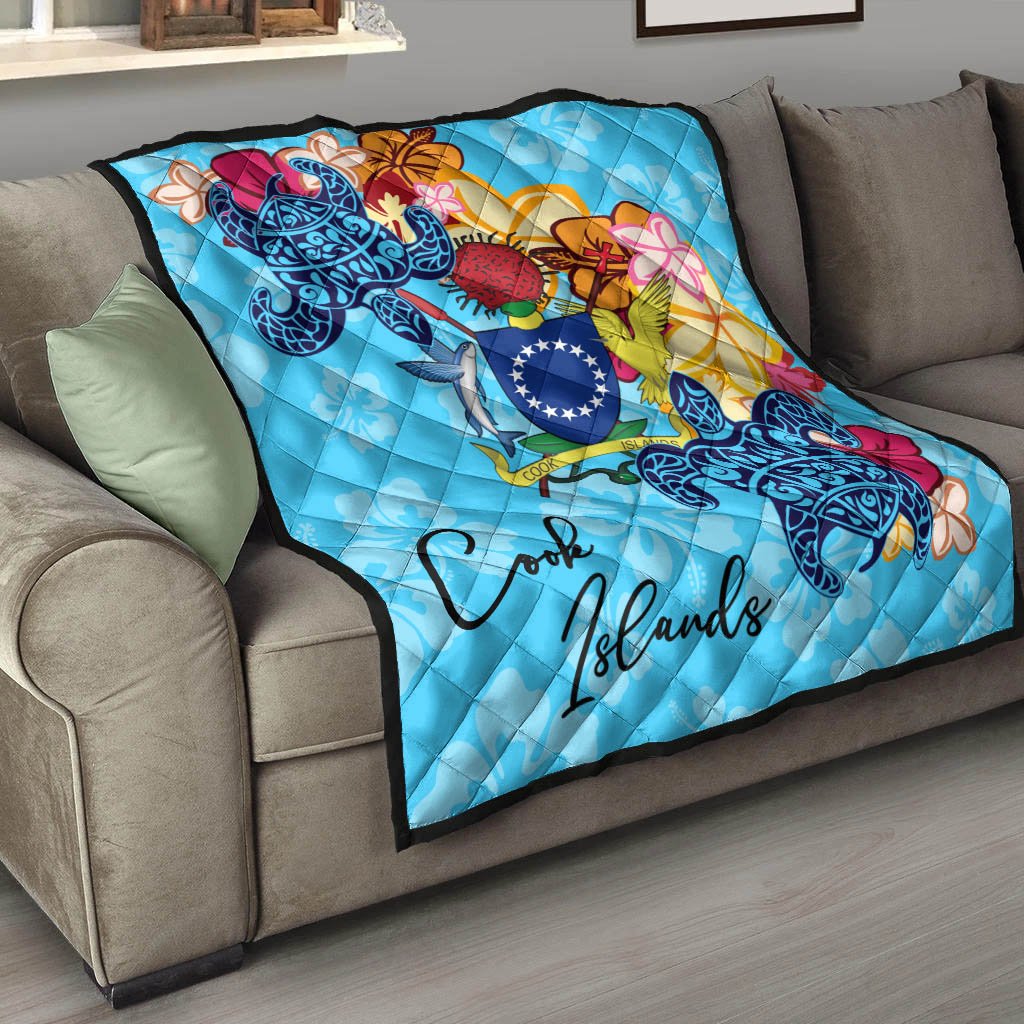 Cook Islands Premium Quilt - Tropical Style - Polynesian Pride