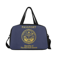 Marshall Islands Passport Fitness Handbag - Polynesian Pride
