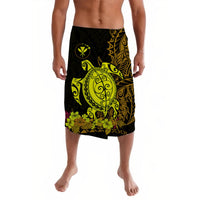 Hawaii Polynesian Lavalava Gold Sea Turtles Hawaiian 02 LT13 Gold - Polynesian Pride