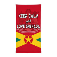 Grenada Bandana Keep Calm and Love Grenada LT13 - Polynesian Pride