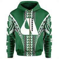 Hawaii Hoodie Aiea High Zip Hoodie - Polynesian Pride