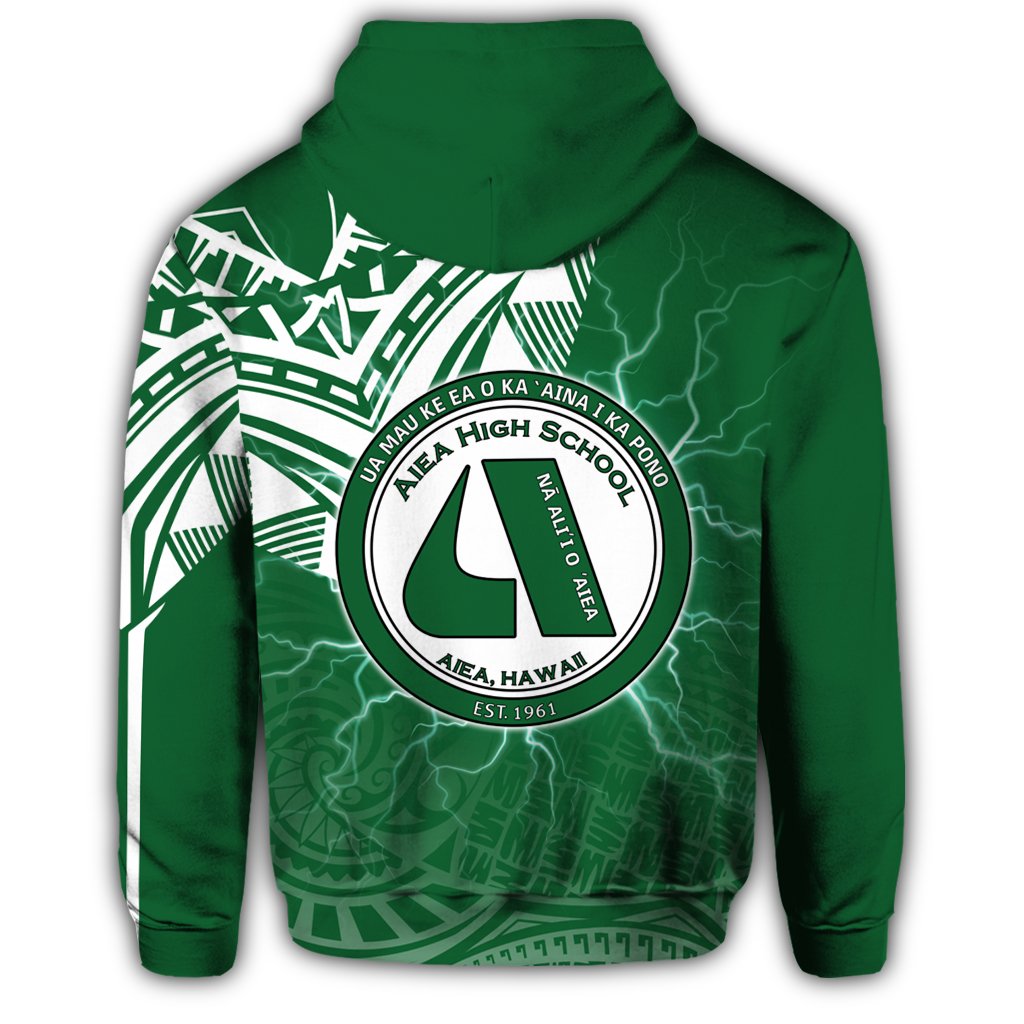 Hawaii Hoodie Aiea High Pullover Hoodie Forc Style - Polynesian Pride
