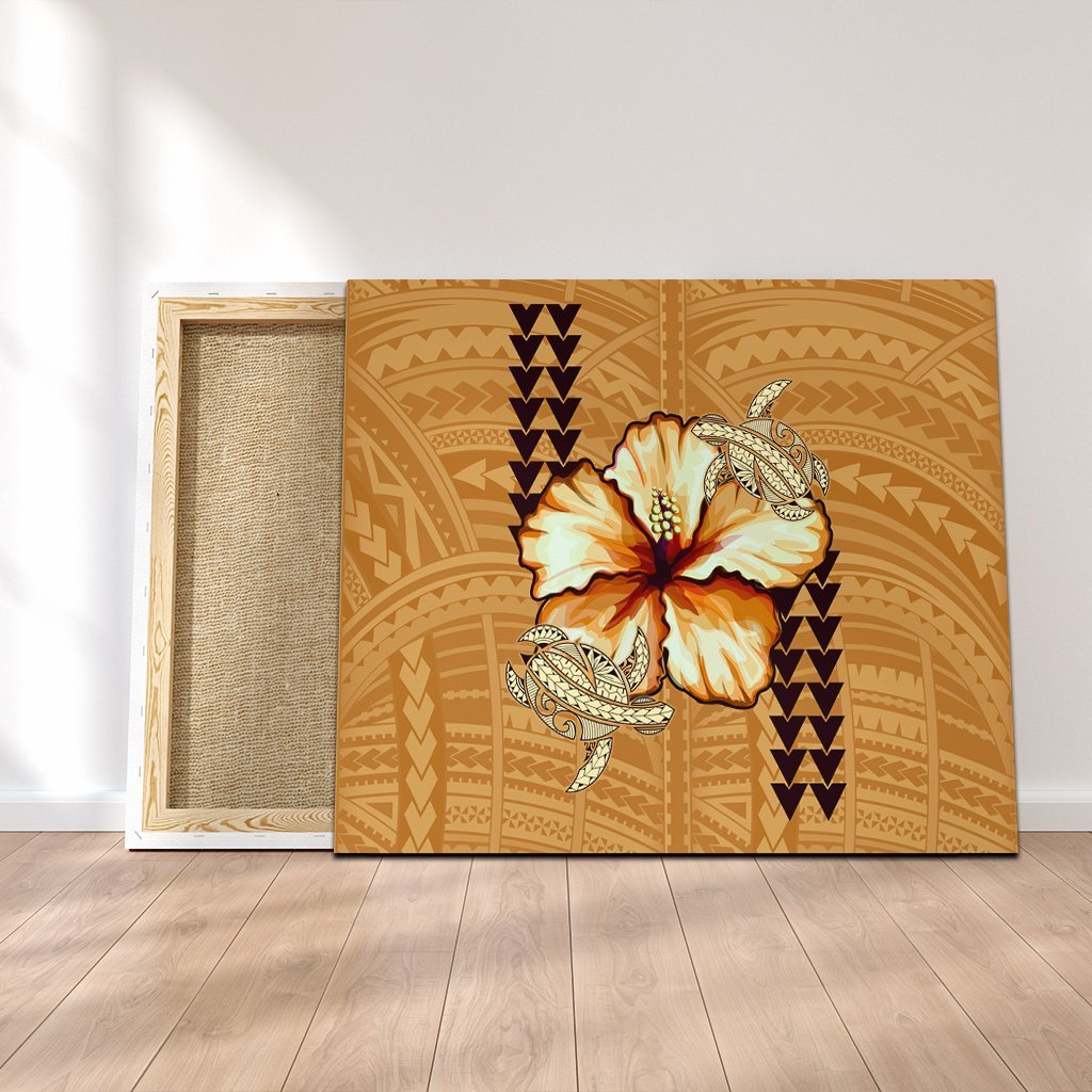 Hawaiian Vintage Hibiscus Canvas AH Canvas Poly-cotton - Polynesian Pride