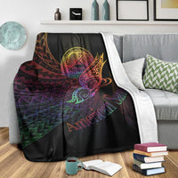 American Samoa Premium Blanket - Butterfly Polynesian Style - Polynesian Pride