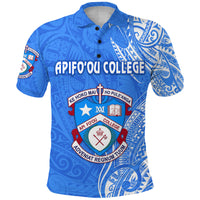 Tonga Apifoou College Polo Shirt Simple Vibes LT8 - Polynesian Pride