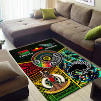 Vanuatu Mix Maori And Aboriginal Area Rug LT6 - Polynesian Pride