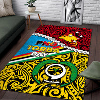 PNG Torba Day Area Rug Happy Day LT6 - Polynesian Pride