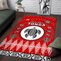 Mate Ma'a Tonga Ngatu Fonu Rugby Area Rug LT6 - Polynesian Pride