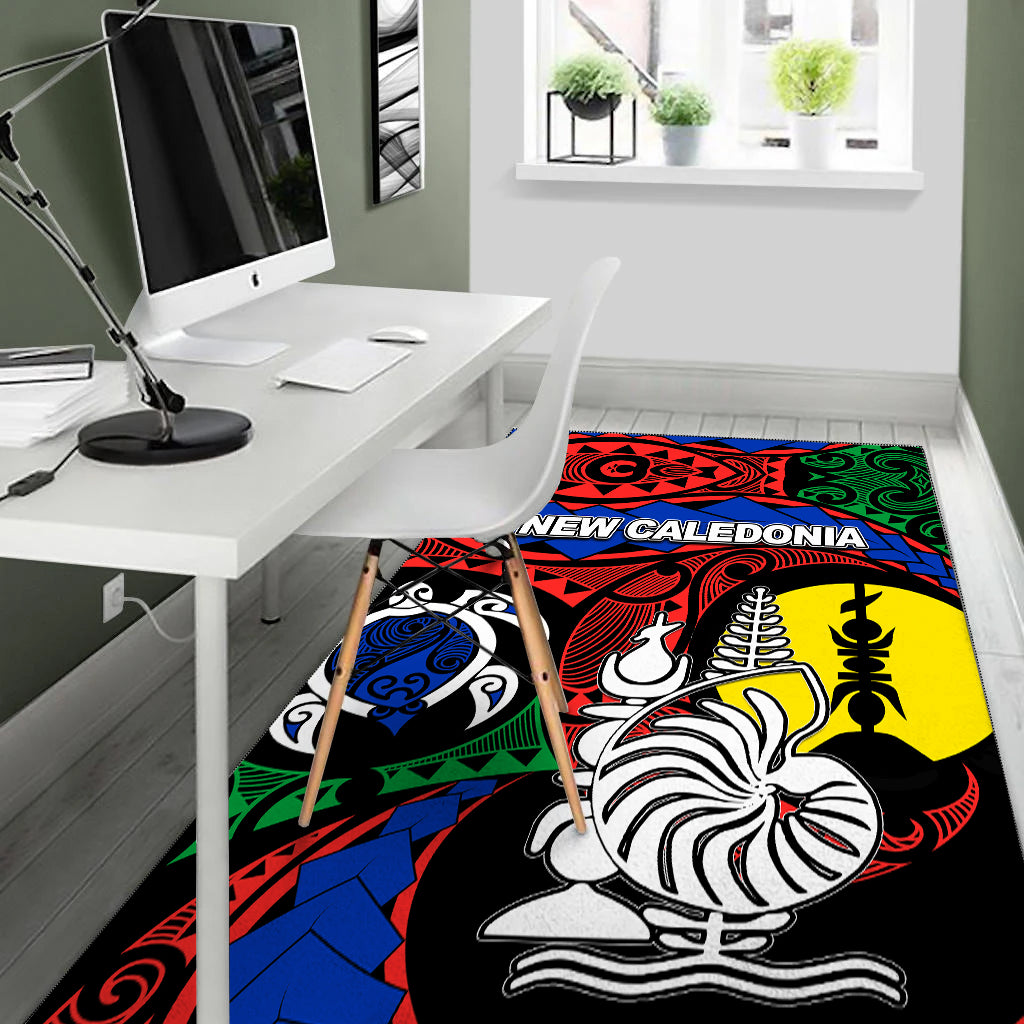 New Caledonia Area Rug Color Flag LT6 - Polynesian Pride