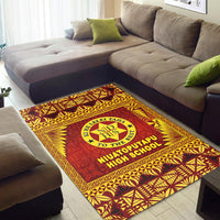 Tonga Niuatoputapu High School Area Rugs Simplified Version LT8 - Polynesian Pride