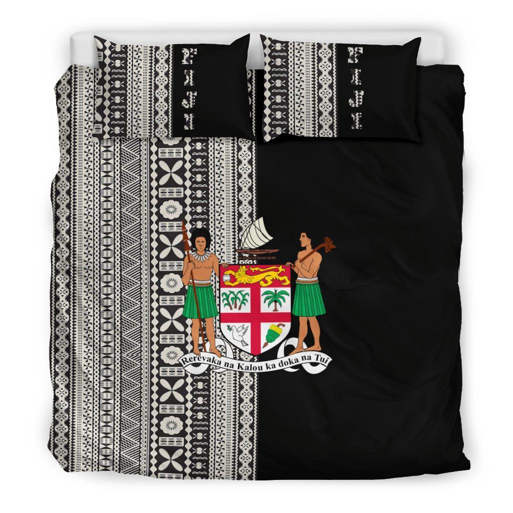 Fiji Duvet Cover Set Tapa Haft TH1 - Polynesian Pride