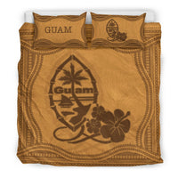 Guam Duvet Cover Set - Polynesian Map Style - Polynesian Pride