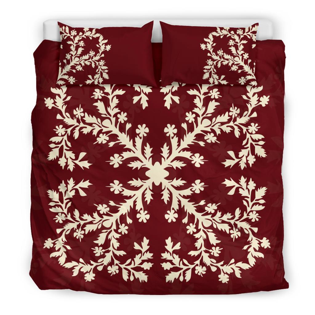 Hawaiian Quilt Married Polynesian Bedding Set - Polynesian Pride