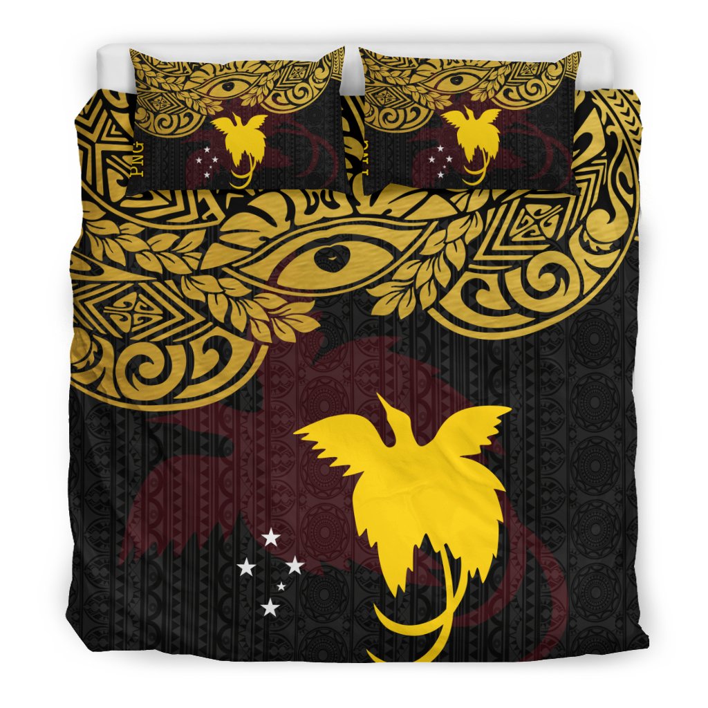 Papua New Guinea Duvet Cover Set - Erudite Eye Art - Polynesian Pride