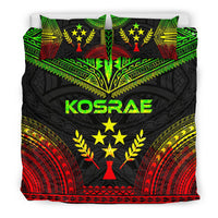 Kosrae Polynesian Chief Duvet Cover Set - Reggae Version - Polynesian Pride