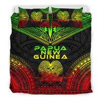 Papua New Guinea Polynesian Chief Duvet Cover Set - Reggae Version - Polynesian Pride
