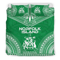 Norfolk Island Flag Polynesian Chief Duvet Cover Set - Polynesian Pride