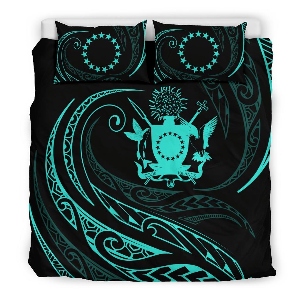 Cook Islands Bedding Set - Turquoise - Frida Style - Polynesian Pride