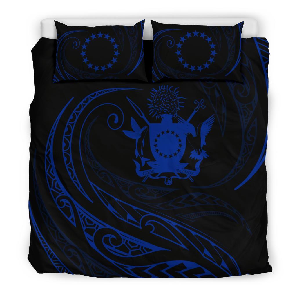 Cook Islands Bedding Set - Blue - Frida Style - Polynesian Pride