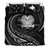 Papua New Guinea Bedding Set - White - Frida Style - Polynesian Pride