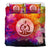 Polynesian Bedding Set Vanuatu Duvet Cover Set Bright Style Red - Polynesian Pride