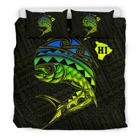 Hawaii Polynesian Mahi - Mahi Common Dolphinfish Bedding Set - Ver 1 - Polynesian Pride