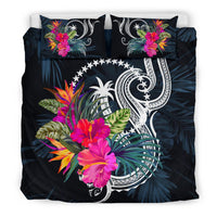 Polynesian Bedding Set - Chuuk Duvet Cover Set Tropical Flowers - Polynesian Pride