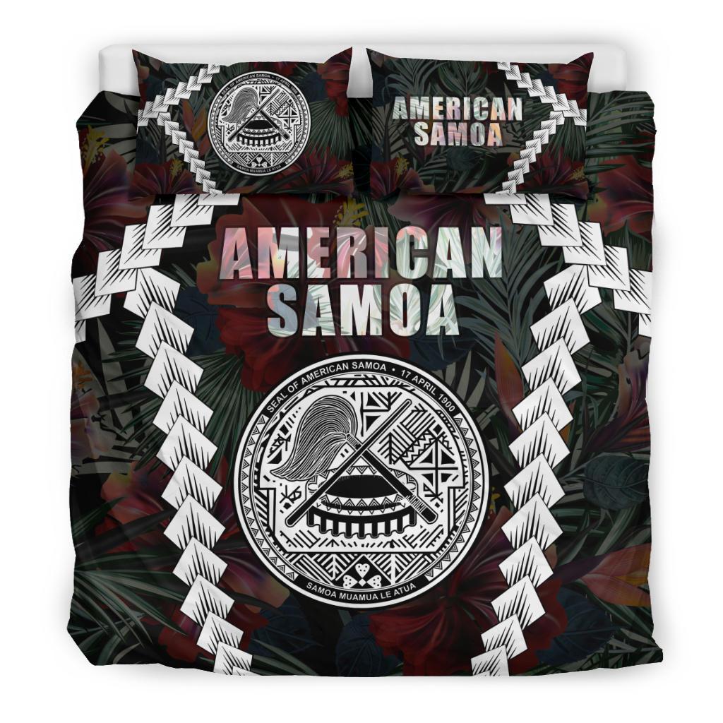 American Samoa Bedding Set - Chain Polynesian - Polynesian Pride