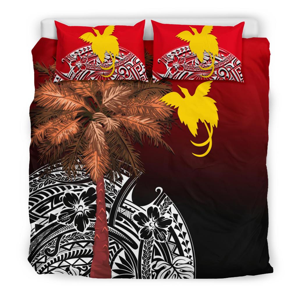 Papua New Guinea Bedding Set - Polynesian Palm Tree - Polynesian Pride
