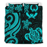 Pohnpei Micronesian Bedding Set - Tentacle Turtle - Polynesian Pride